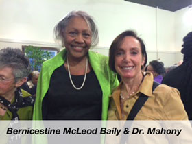 Dr. Mahony and Bernicestine McLeod Baily