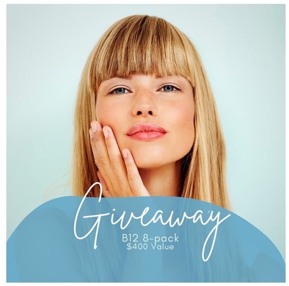 B12 Injections in our January giveaway